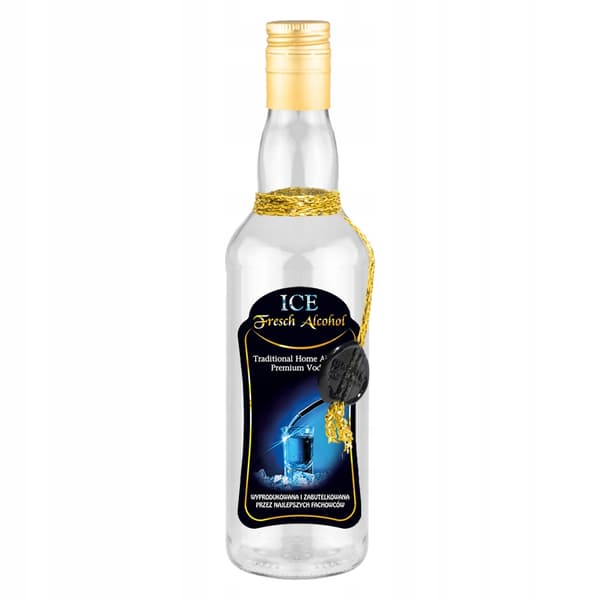 Monopoly 500ml ICE VODKA dekoreret flaske