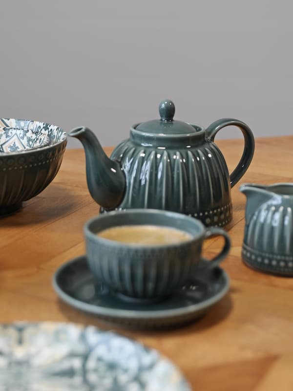 KERAMISK KANDE TIL TE OG KAFFE 1L MOSAIQUE OLIVE line
