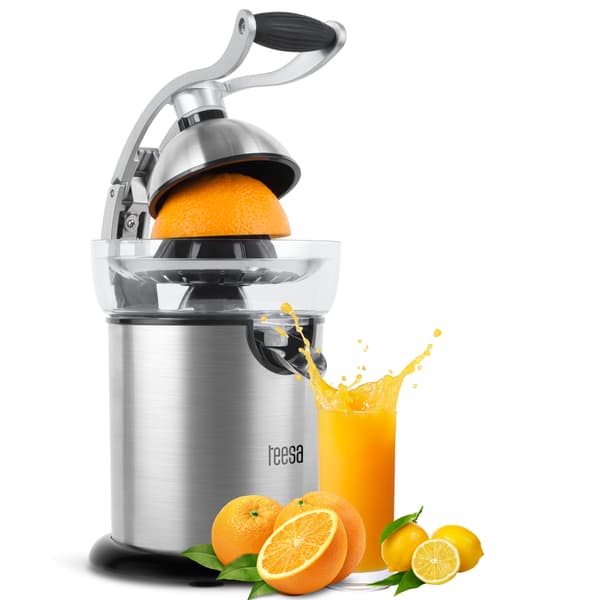 Teesa citronpresser 130W rustfrit stål let rengøring 350 ml