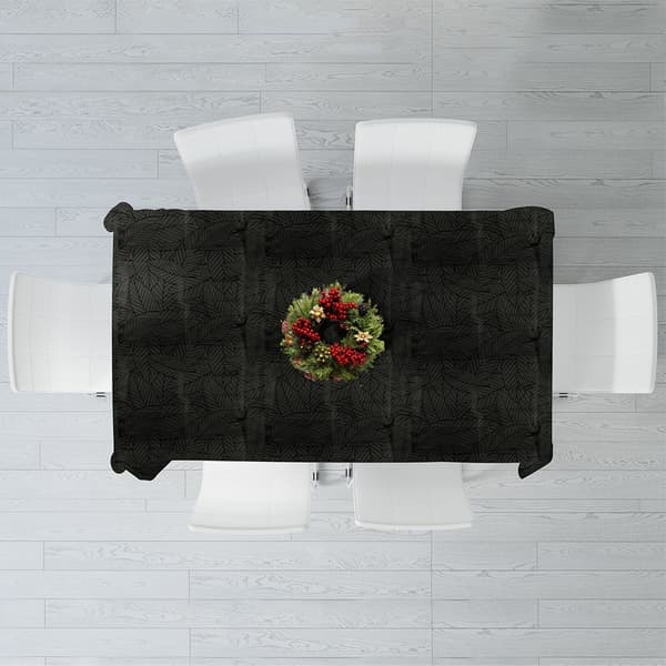 Borddug pletresistent mørkegrøn 220x150 cm