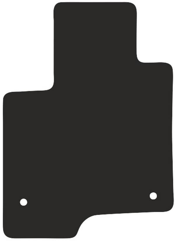 Polyamid førermåtte med gummibagside til Fiat Panda III hatchback 2012-