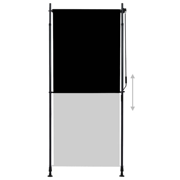 vidaXL rullegardin, 100x270 cm, antracit