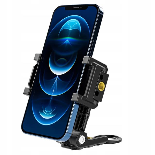 Multifunktionel telefonholder med stativ, sort, TELESIN PM-001