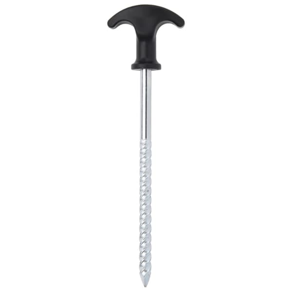 vidaXL Tältpinnar, 24 st, 17 cm, Ø7 mm, galvaniserat stål