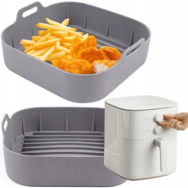 KORG ÅTERANVÄNDBART AIRFRYER-FODER Airfryer 20 cm SILIKON