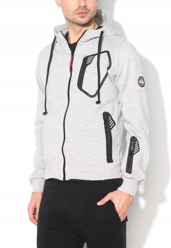 GEOGRAPHICAL NORWAY HERRSWEATSHIRT SVART M J_A