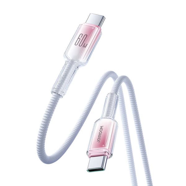 Joyroom S-A42 60W 1,2m vit USB-C-kabel