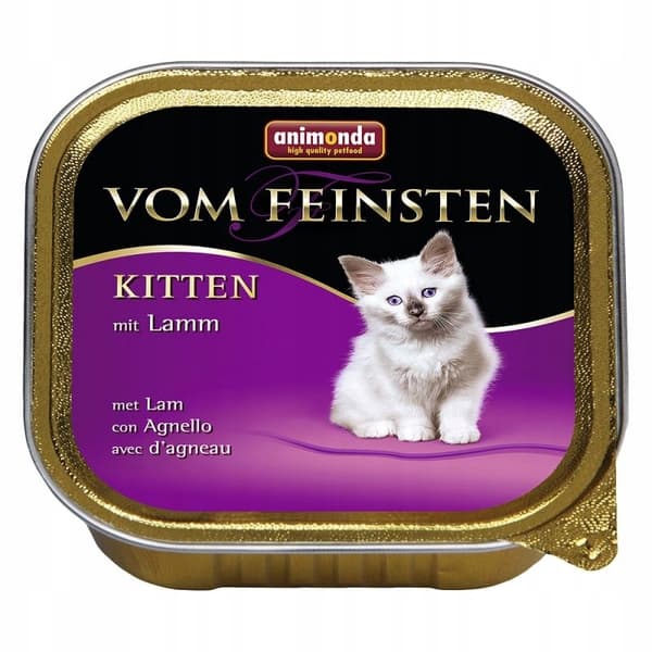 Animonda Vom Feinsten lammevådfoder til killinger 32x100g