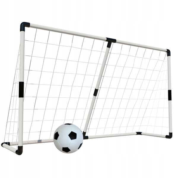 2-i-1 bærbare fodboldmål 180x120 cm