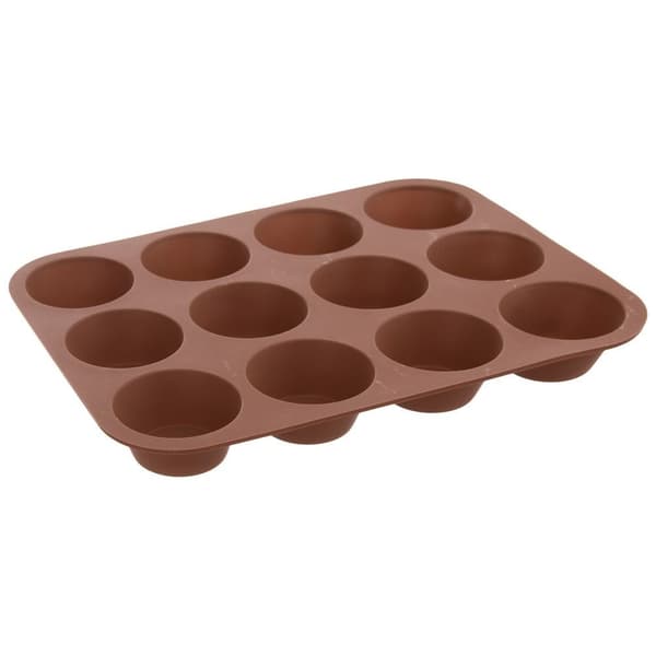 Brun silikone muffinform SILLINIE