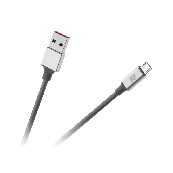 USB-kabel - micro USB 2m PD Quick Charge QC3.0 Rebel