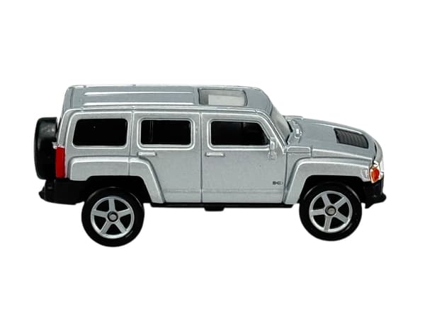 Welly Hummer H3 silverfärgad 1:60 52284