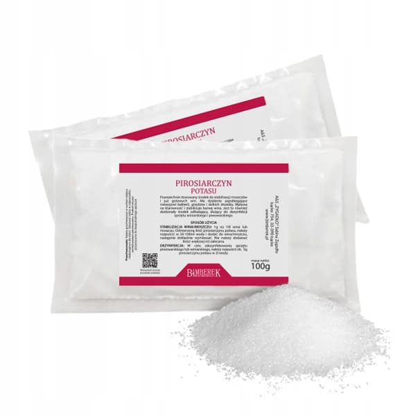 KALIUMMETASULFIT 100G DESINFEKTION STABILISERENDE VIN