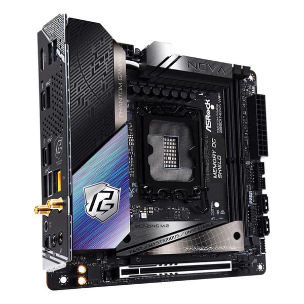 ASRock Z890I Nova WiFi-moderkort, Mini ITX, Intel Z890