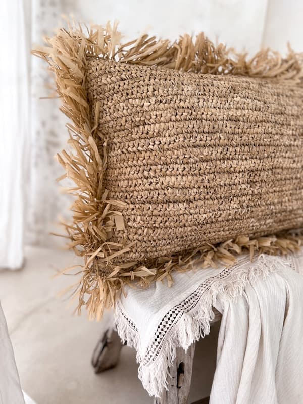 Raffia Kuddfodral Rektangulär 40x60