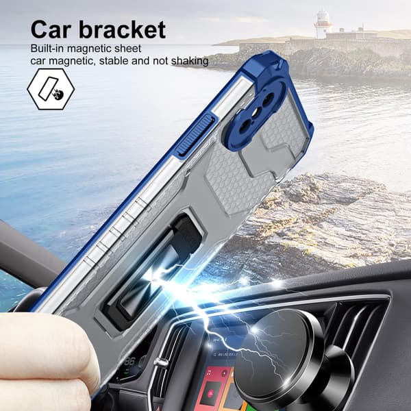 BLÅT ETUI TIL IPHONE X/XS 5,85 TOMMER