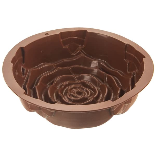 Babkaform silikon rosa brun SILLINIE 25 cm