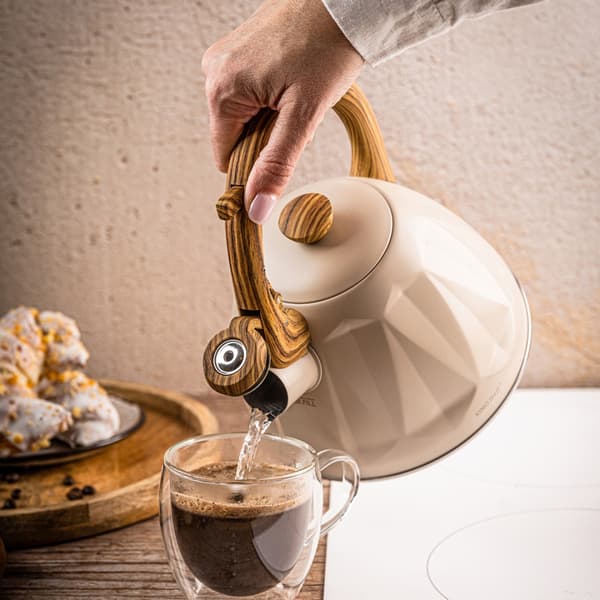 KEDEL 2L MED FLØJTE KINGHOFF KH-1998 MAT BEIGE