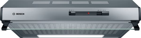 Bosch DUL62FA51 emhætte i rustfrit stål, 250 m³/t, 68 dB