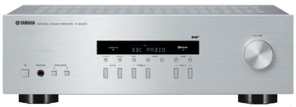 YAMAHA R-S202D Silverfärgad stereoreceiver
