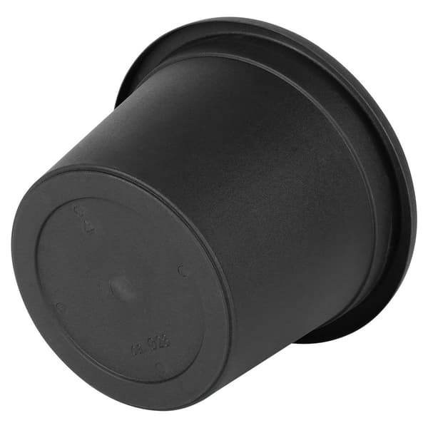 plastik havepotte sort rund 27,5 cm