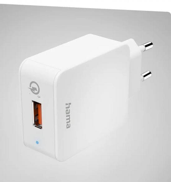 HAMA Qualcomm Quick Charge 3.0 19.5W Väggladdare Vit