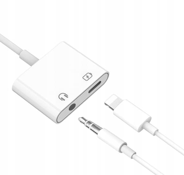 CO2-ADAPTER MINIJACK 3,5 MM KABEL FÖR LIGHTNING IPHONE 12 13 14 PRO