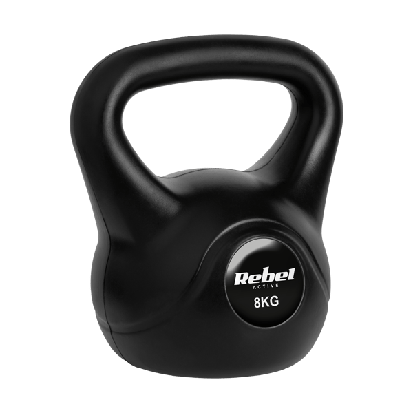 Kettlebell 8kg kettlebellviktboll för ABS Rebel-träning