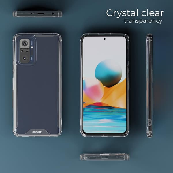 FODRAL TILL XIAOMI REDMI NOTE 10 PRO/NOTE 10 PRO MAX SILIKONBAKSIDA