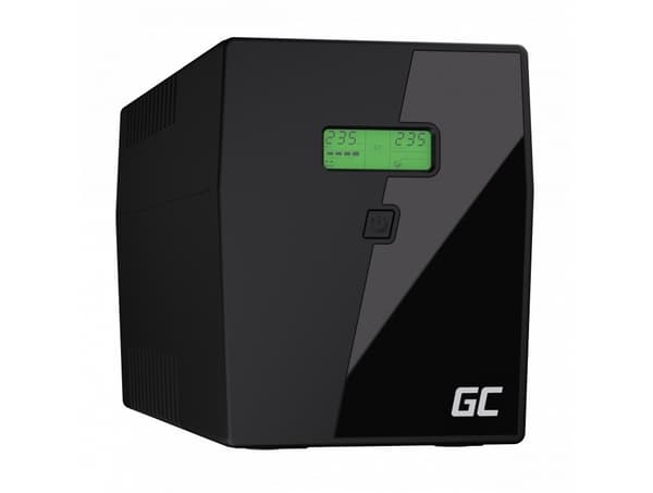 Green Cell UPS09 2000VA 1400W sort nødstrømsforsyning