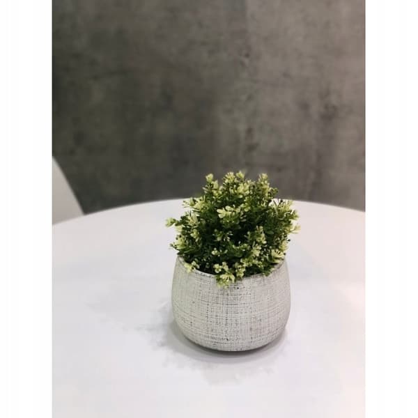 Beton urtepotteskjuler, grå, 17 cm
