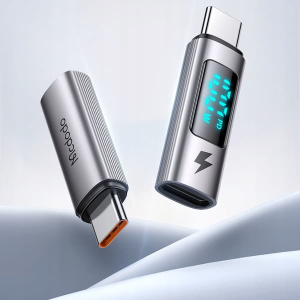 MCDODO ADAPTER USB-C USB TYP C SNABBLADDNING 100W MÄTARE