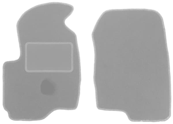 Grå bilmåtter til Mitsubishi Colt VII hatchback (2004-2008)