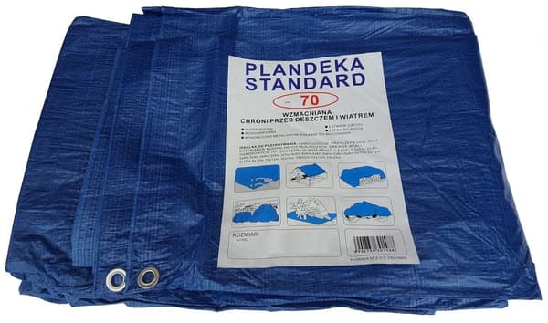 Sininen pressu 2x3 m suojaava (70 g/m2)