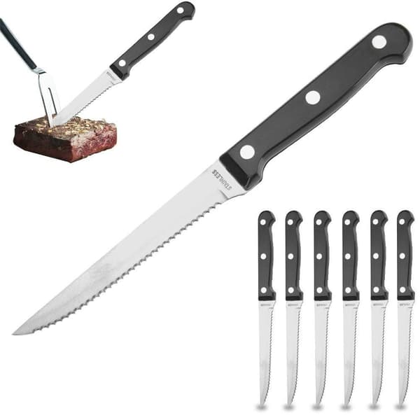 KNIVSET FÖR STEAKBURGER 6 ST. 139130