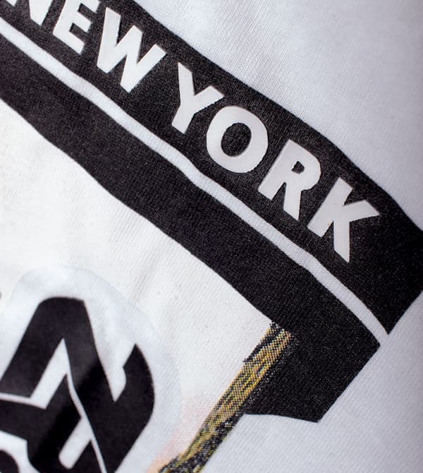Herr-T-shirt vit och grafitgrön Recea M