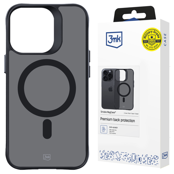 Apple iPhone 14 Pro - 3mm savunharmaa MagCase
