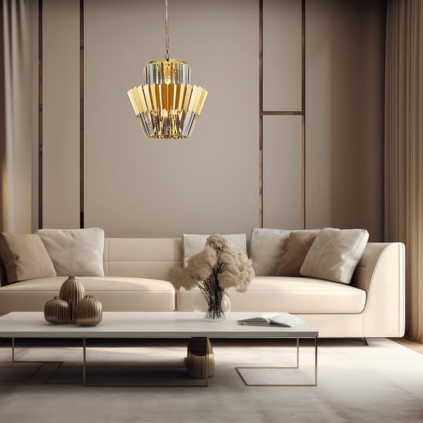 DONNA CHANDELIER 9 E14 GOLD MILAGRO ML0413