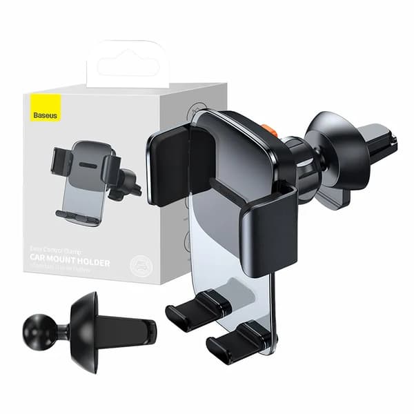 Baseus Easy Control Clamp Bilfäste för Galler (Svart)