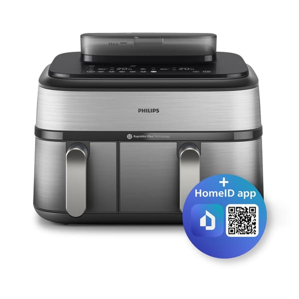 Philips NA 555/00 luftfrituregryde, 9 l, 2 kurve