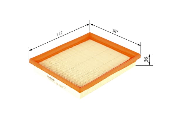 ILMANSUODATIN F026400153 BOSCH