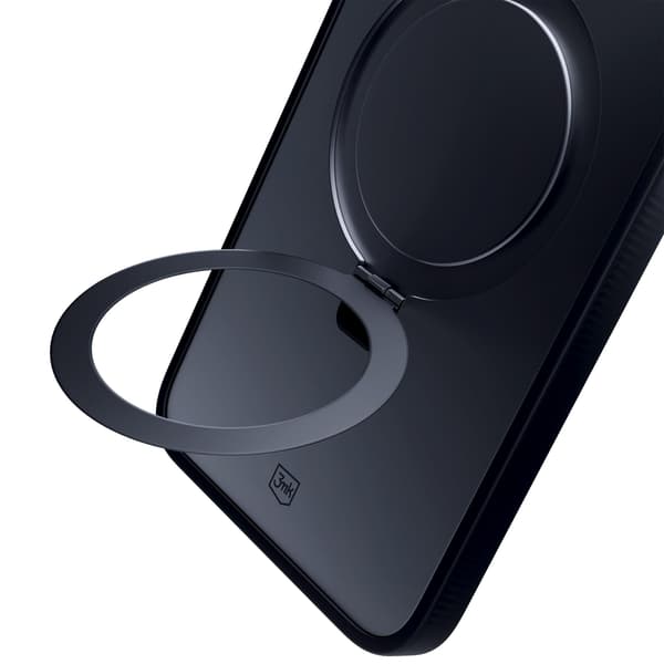 Apple iPhone 14 plus - 3mk Smoke-skal Mag&Stativ