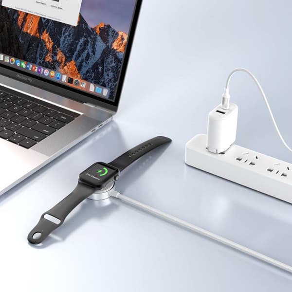 TECH-PROTECT MC02 ULTRABOOST MAGNETISK LADDARE TYP-C KABEL 100CM APPLE WATCH VIT