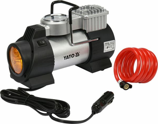 YATO MINIKOMPRESSOR MED LED-LAMPA 180W