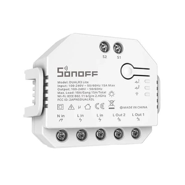 Sonoff Dual R3 Lite älykäs WiFi-kytkin