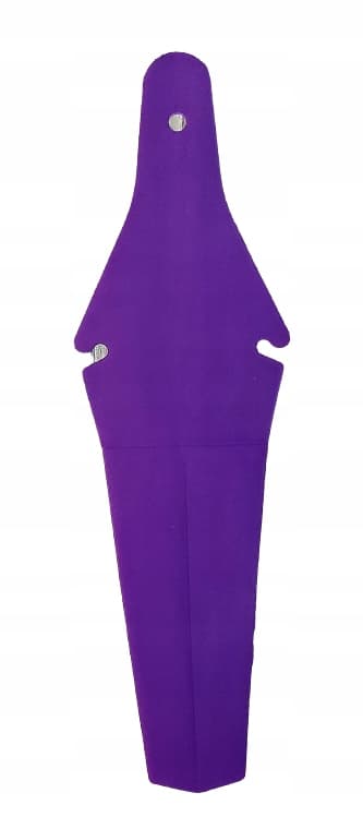 Mini bagskærm til cykel under sadlen violet