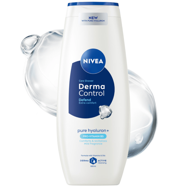 390000 NIVEA Derma Control Defend Duschgel 500ml