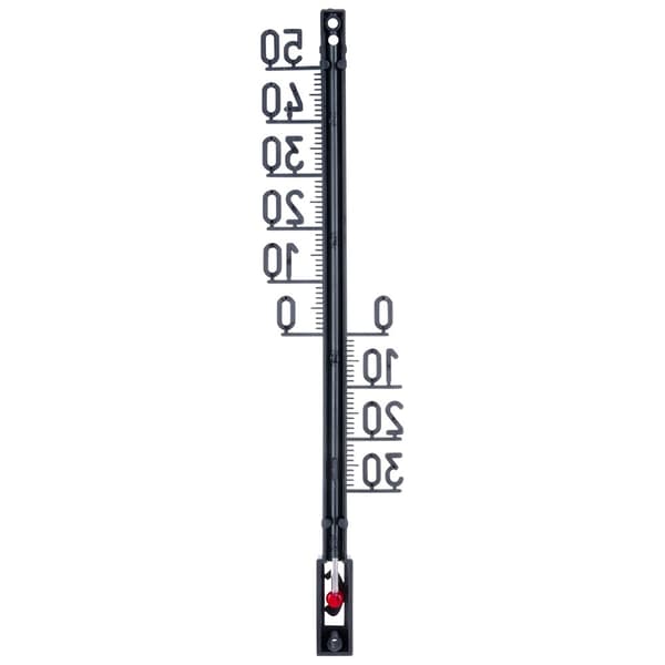 Utomhustermometer svart 27 cm