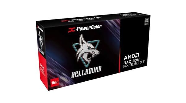 PowerColor RX9060XT 16G-L/OC grafikkort