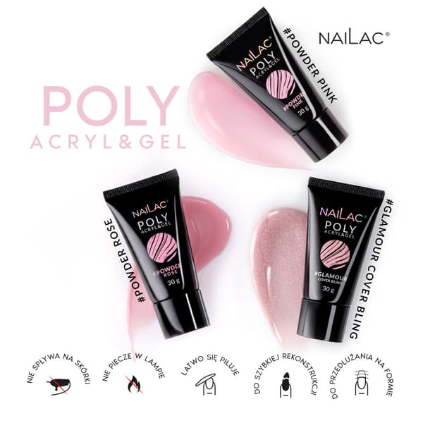 Poly Acryl & Gel #Krystalklar NaiLac